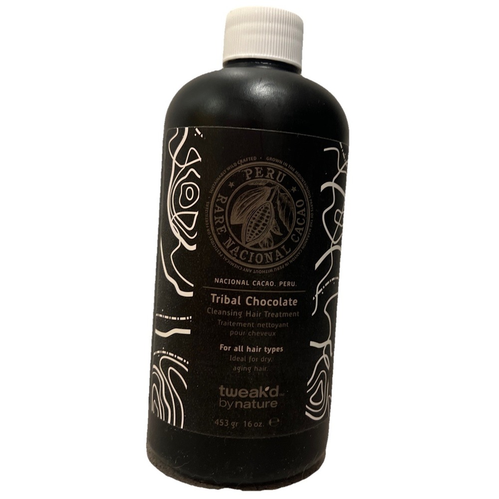Tweak'd By Nature Tribal Chocolate Cleansing Hair Treatment‎ 16 oz New Sealed